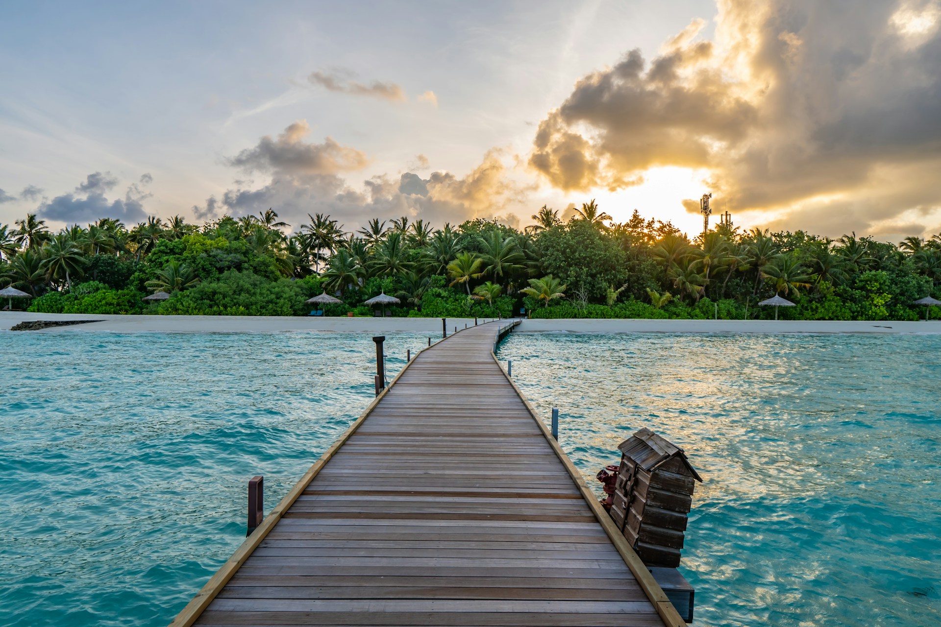 Maldives Resort Path